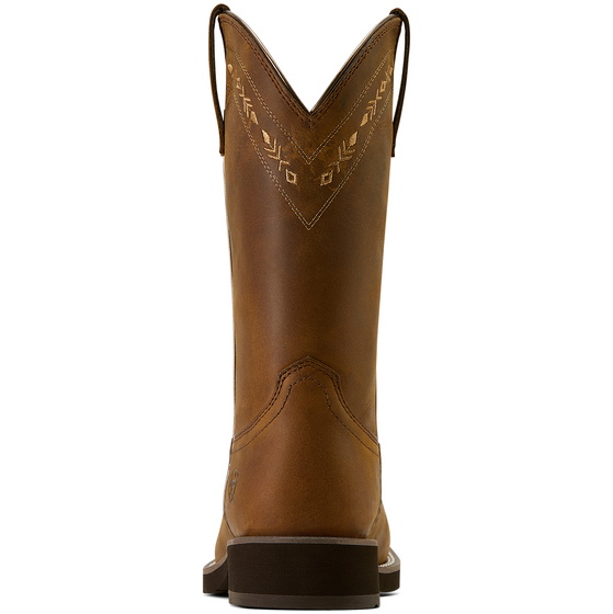 2026 Ariat Dames Kearney Rondneuzen Western Laars 10074354 - Distressed Brown